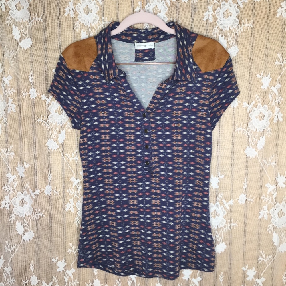 Cache Cache Vintage Inspired Top